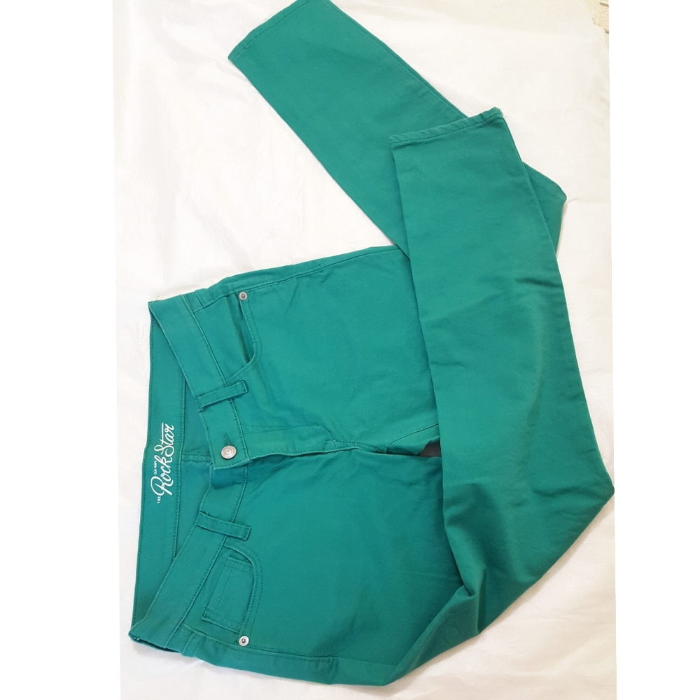 Old Navy☆The Rock Star🌿Green Skinny Denim Pants